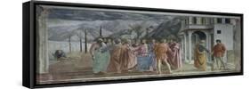 Payment of Tribute-Masaccio-Framed Stretched Canvas