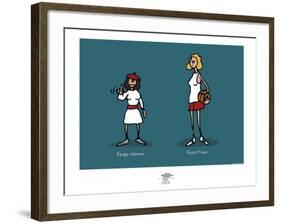 Pays B. - Basque haineuse-Sylvain Bichicchi-Framed Art Print