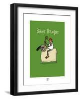 Pays B. - Biker basque-Sylvain Bichicchi-Framed Art Print