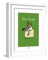 Pays B. - Biker basque-Sylvain Bichicchi-Framed Art Print