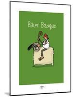 Pays B. - Biker basque-Sylvain Bichicchi-Mounted Art Print