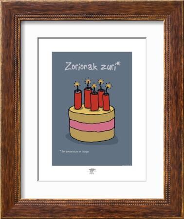Pays B Bon Anniversaire Basque Prints Sylvain Bichicchi Allposters Com