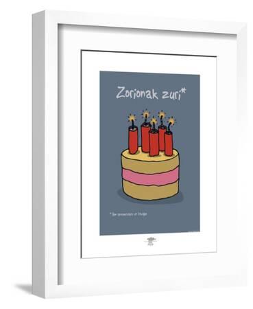 Pays B Bon Anniversaire Basque Prints Sylvain Bichicchi Allposters Com