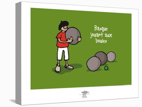 Pays B. - Boules basques-Sylvain Bichicchi-Stretched Canvas