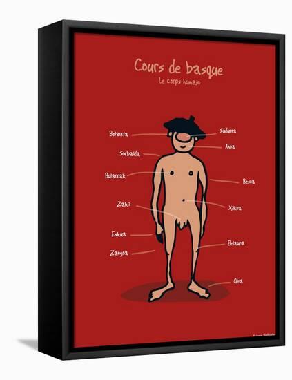 Pays B. - Cours de basque-Sylvain Bichicchi-Framed Stretched Canvas