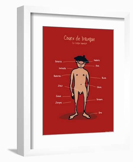 Pays B. - Cours de basque-Sylvain Bichicchi-Framed Art Print