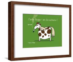 Pays B. - L'herbe basque-Sylvain Bichicchi-Framed Art Print