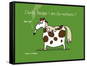 Pays B. - L'herbe basque-Sylvain Bichicchi-Framed Stretched Canvas