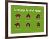 Pays B. - Langage du béret basque-Sylvain Bichicchi-Framed Art Print