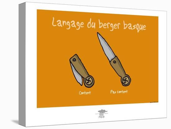 Pays B. - Langage du berger basque-Sylvain Bichicchi-Stretched Canvas