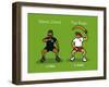 Pays B. - Le Haka basque-Sylvain Bichicchi-Framed Art Print