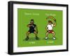 Pays B. - Le Haka basque-Sylvain Bichicchi-Framed Art Print