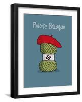 Pays B. - Pelote basque-Sylvain Bichicchi-Framed Art Print