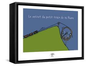 Pays B. - Petit train de la Rune-Sylvain Bichicchi-Framed Stretched Canvas