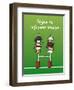 Pays B. - Régime du rugbyman basque-Sylvain Bichicchi-Framed Art Print