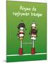 Pays B. - Régime du rugbyman basque-Sylvain Bichicchi-Mounted Art Print