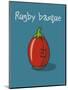 Pays B. - Rugby basque-Sylvain Bichicchi-Mounted Art Print