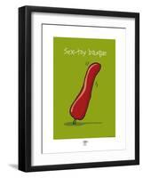 Pays B. - Sex-toy basque-Sylvain Bichicchi-Framed Art Print