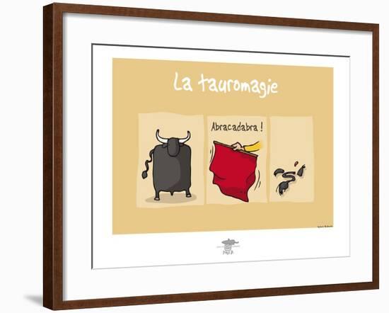 Pays B. - Tauro-magie-Sylvain Bichicchi-Framed Art Print