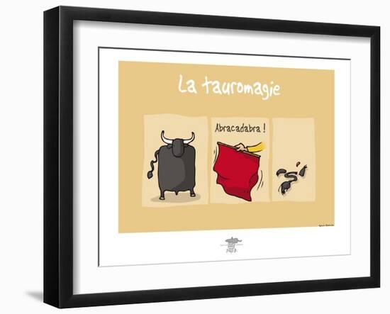 Pays B. - Tauro-magie-Sylvain Bichicchi-Framed Art Print