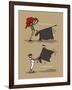 Pays B. - Tauromachie basque-Sylvain Bichicchi-Framed Art Print