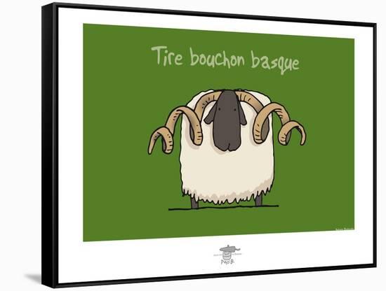 Pays B. - Tire-bouchon basque-Sylvain Bichicchi-Framed Stretched Canvas