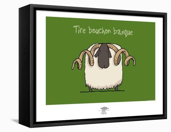 Pays B. - Tire-bouchon basque-Sylvain Bichicchi-Framed Stretched Canvas