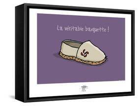 Pays B. - Véritable basquette-Sylvain Bichicchi-Framed Stretched Canvas