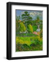 Paysage, 1901 Canvas, 76 x 65 cm RF 1963-107.-Paul Gauguin-Framed Giclee Print