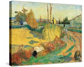 Paysage a Arles, 1888-Paul Gauguin-Stretched Canvas