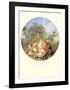 Paysage À la Fleur I-A^ Raoux-Framed Art Print