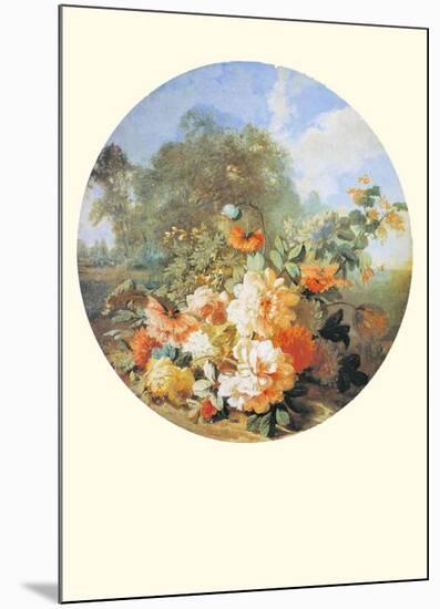 Paysage À la Fleur I-A^ Raoux-Mounted Art Print