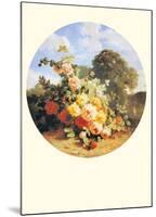 Paysage À la Fleur II-A^ Raoux-Mounted Art Print