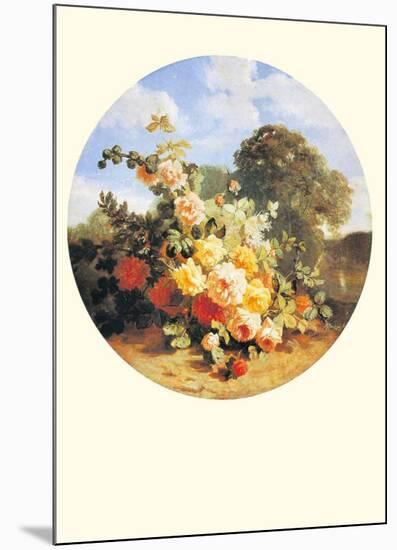 Paysage À la Fleur II-A^ Raoux-Mounted Art Print