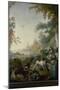 Paysage au chien-Jean Baptiste-Mounted Giclee Print