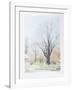 Paysage aux Arbres-Francis Saillart-Framed Limited Edition