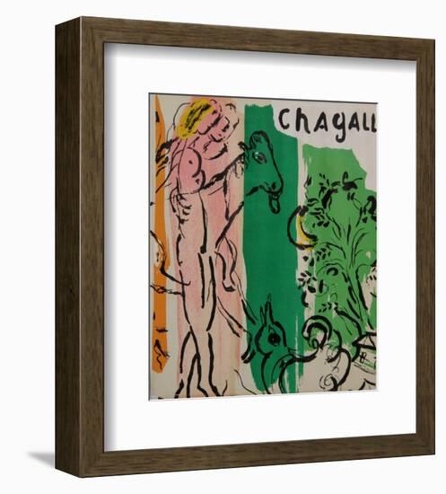 Paysage aux Isbas-Marc Chagall-Framed Collectable Print