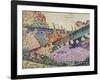 Paysage aux vaches-Robert Delaunay-Framed Giclee Print