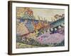 Paysage aux vaches-Robert Delaunay-Framed Giclee Print