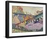 Paysage aux vaches-Robert Delaunay-Framed Giclee Print