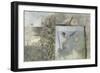 Paysage avec le "Pauvre Pêcheur" de Puvis de Chavannes-Georges Seurat-Framed Giclee Print