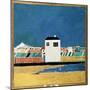 Paysage Avec Une Maison Blanche (Landscape with a White House). Peinture De Kasimir Severinovich Ma-Kazimir Severinovich Malevich-Mounted Giclee Print