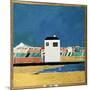 Paysage Avec Une Maison Blanche (Landscape with a White House). Peinture De Kasimir Severinovich Ma-Kazimir Severinovich Malevich-Mounted Giclee Print