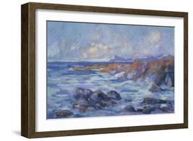 Paysage, c.1872-Jean-Baptiste-Armand Guillaumin-Framed Giclee Print