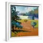 Paysage Cinq-Jane Schmidt-Framed Art Print