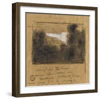 Paysage d'Alsace-Jean Jacques Henner-Framed Giclee Print