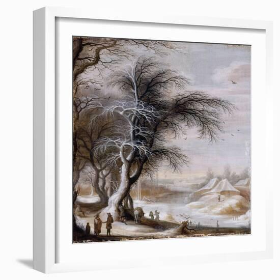 Paysage d'hiver-Gysbrecht Lytens-Framed Giclee Print