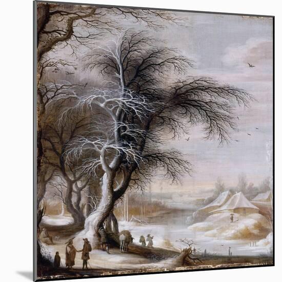 Paysage d'hiver-Gysbrecht Lytens-Mounted Giclee Print