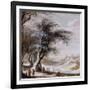 Paysage d'hiver-Gysbrecht Lytens-Framed Giclee Print