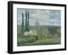 Paysage D'Ile De France-Armand Guillaumin-Framed Giclee Print
